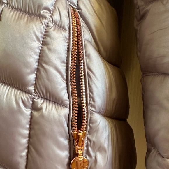 Women’s Beautiful Bernard pink/lavender hooded coat. Almost new. - Picture 3 of 6